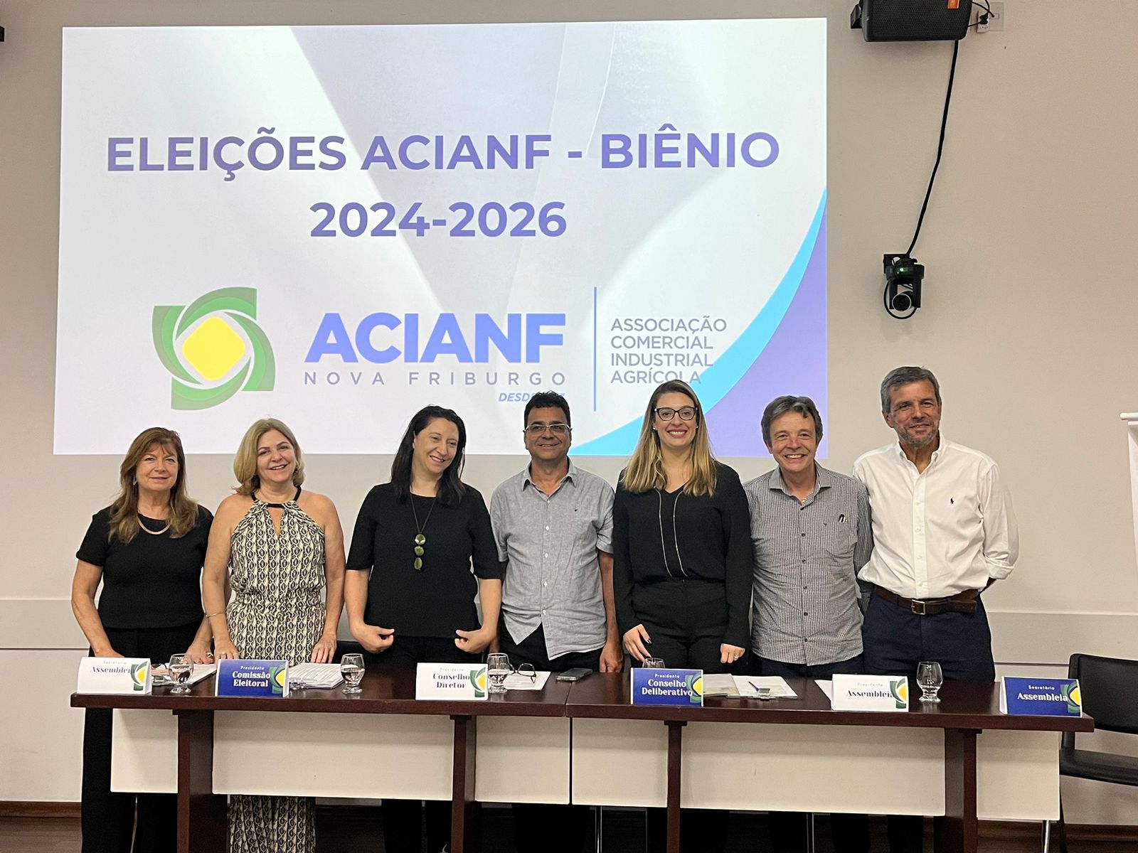 ACIANF ELEGE NOVA DIRETORIA PARA O BIÊNIO 2024-2026